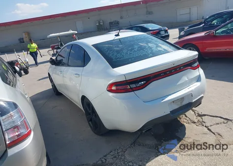 2015 Dodge Dart Sxt из США, поврежденный, VIN 1C3CDFBB3FD368889